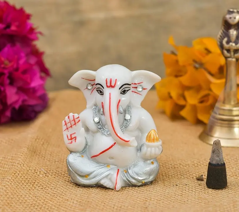 Archna handicraft polyresin Ganesh ji for Pooja room gift item and decorative item  uploaded by Archna handicraft on 3/5/2023