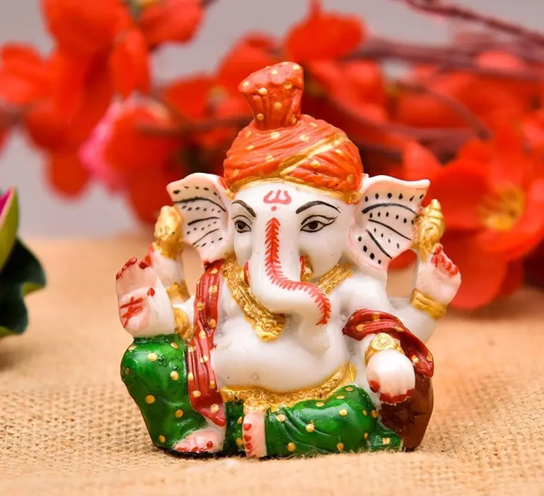 Polyresin pagdi ganesh uploaded by business on 3/5/2023