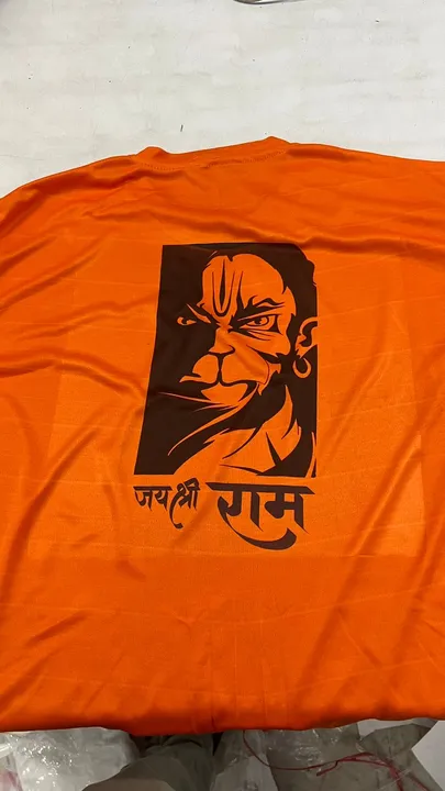 Ram Ji Print T shirt uploaded by The Flag wala on 3/5/2023