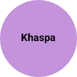 Business logo of Khaspa