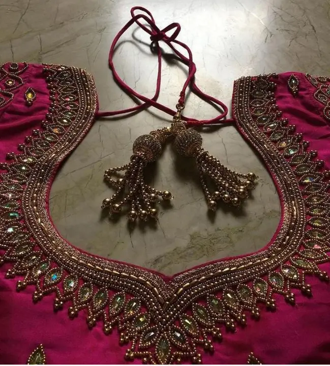 Aari blouse  uploaded by Syam Botique on 3/5/2023