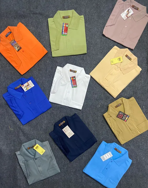 T shirt Collar Premium quality Plain Cotton Matty uploaded by Hare Krishna Textile on 3/5/2023