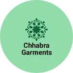 Business logo of Chhabra Garments