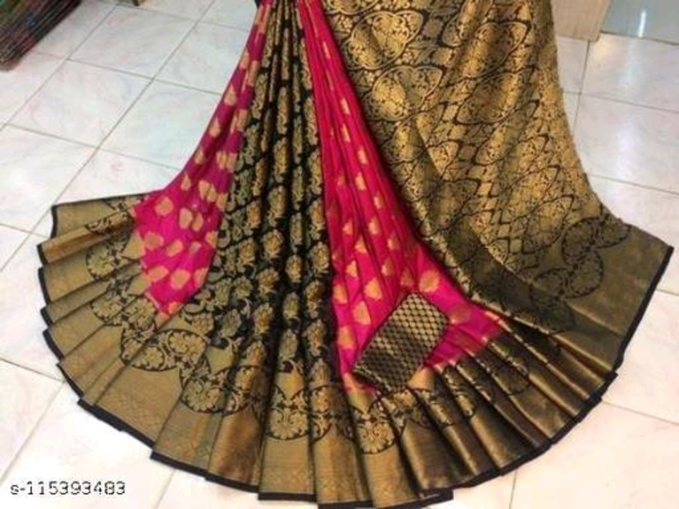 Banarasi silk saree uploaded by business on 3/5/2023
