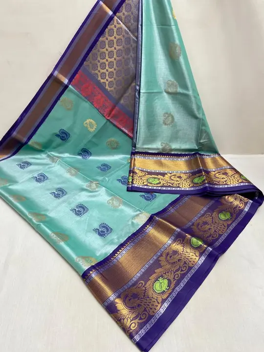 Tissue pattu uploaded by Kaveri collections on 3/5/2023