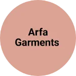 Business logo of ARFA GARMENTS