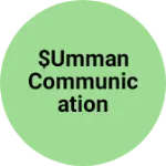 Business logo of $umman Communication