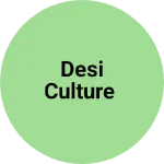 Business logo of Desi culture