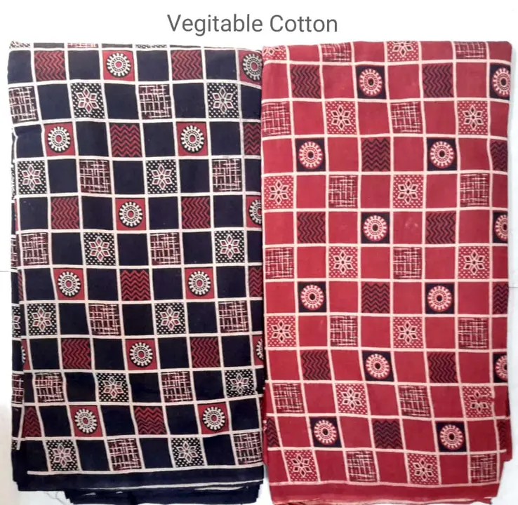 Vegetable print cotton material  uploaded by Desi culture on 3/5/2023