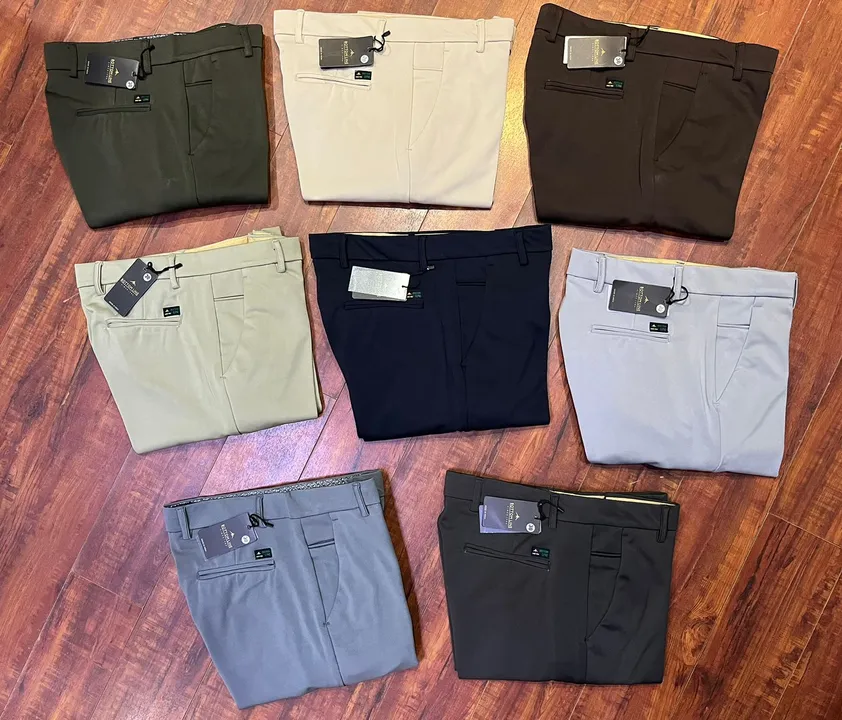 Men's Peanut Lycra Chinos  uploaded by CR Clothing Co. on 3/5/2023