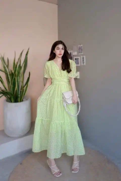 Imported Long dress uploaded by The Style Club on 3/5/2023