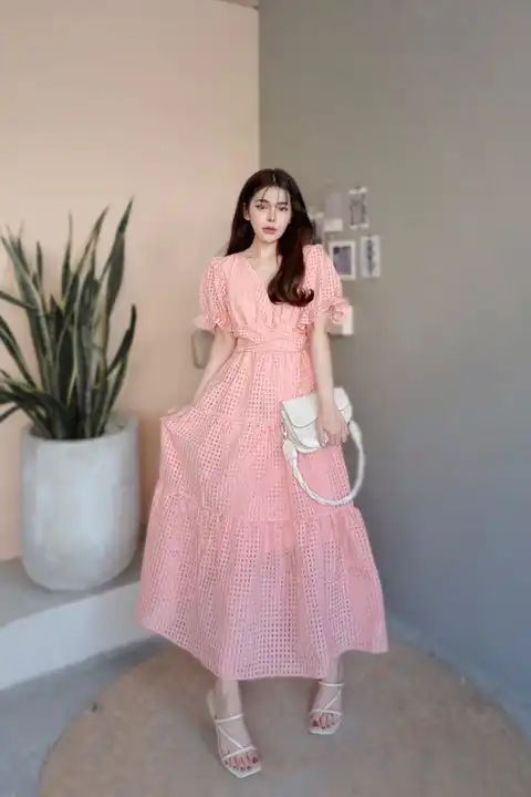 Imported Long dress uploaded by The Style Club on 3/5/2023