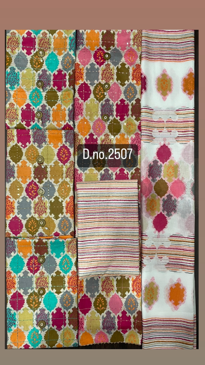 cotton dress material  uploaded by S R FASHION on 3/5/2023