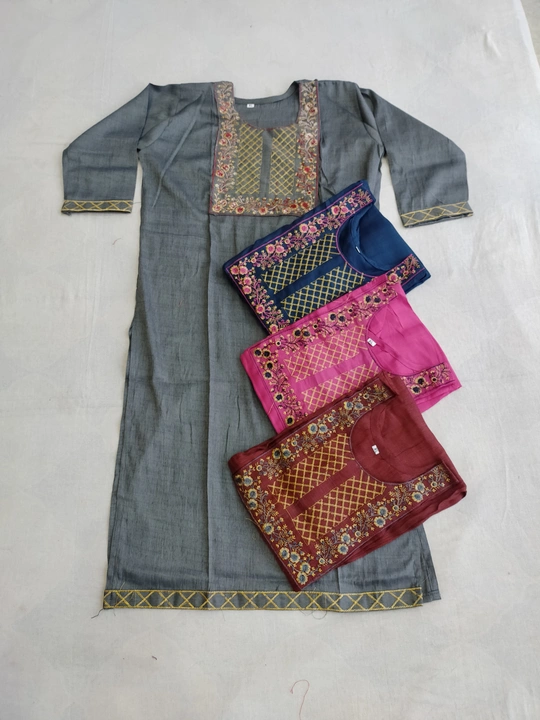 Embroidery Kurtis  uploaded by business on 3/5/2023