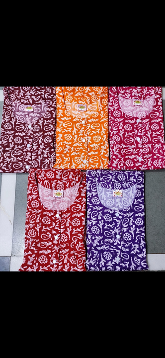 Wax batik cotton nighty  uploaded by Angels city fashion fabric on 3/5/2023