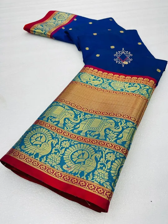 Cotton silk saree  uploaded by SAURYA LIFE STYLE on 3/5/2023