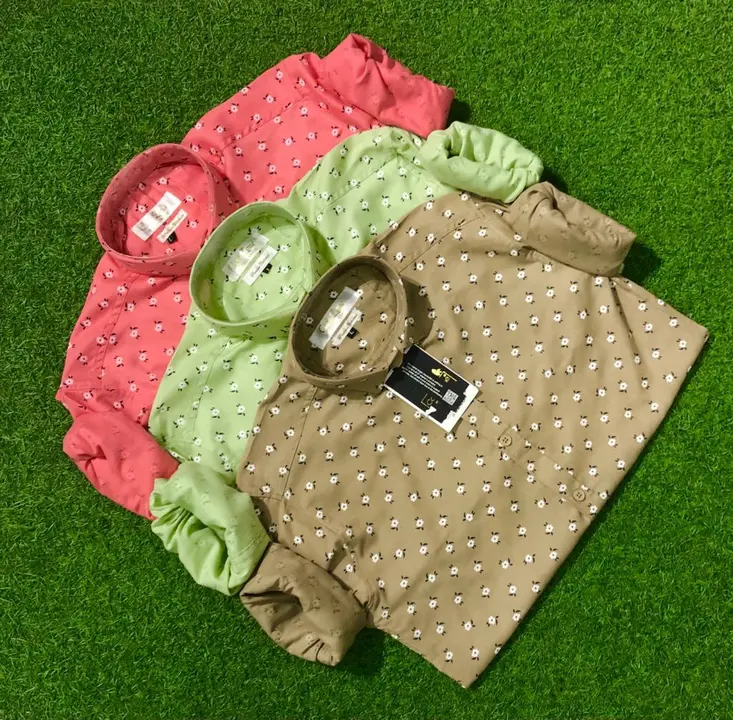 Dots shirts uploaded by Kavya garments on 3/5/2023
