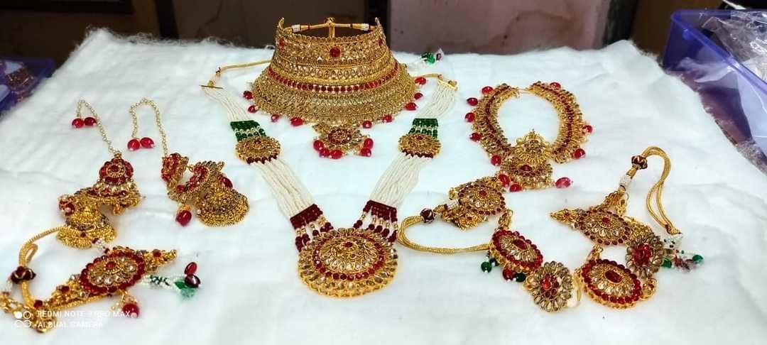 Dhulhan seth uploaded by Bhavani Art Jewellery on 2/24/2021