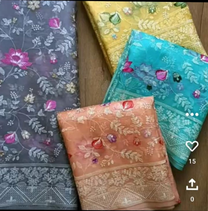 Post image I want to buy 5 pieces of Saree. My order value is ₹7500. Please send price and products.
