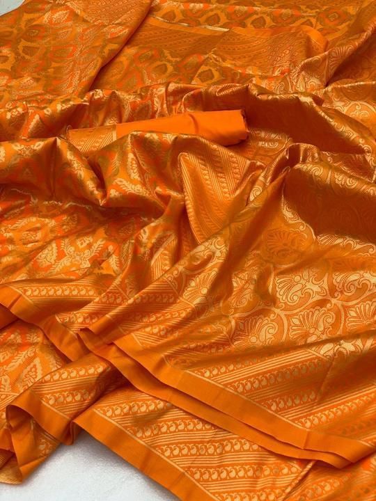 Kanak Banarasi silk Saree uploaded by business on 2/24/2021