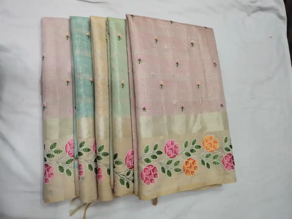 Tissu uploaded by New sarees collection on 3/5/2023