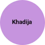 Business logo of Khadija