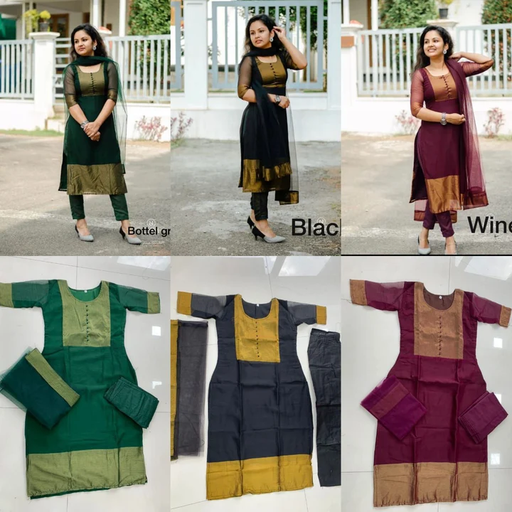 Salwar suit with dupatta uploaded by GS TRADERS on 3/5/2023