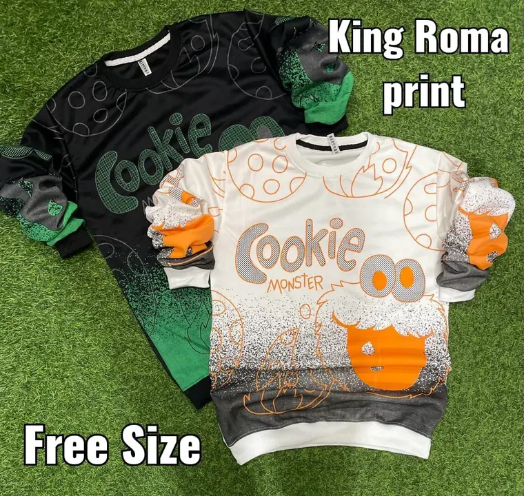 King Roma Printed Tshirt free Size  uploaded by Friends Collection on 3/5/2023