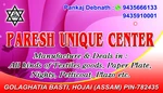Business logo of Paresh Unique Center