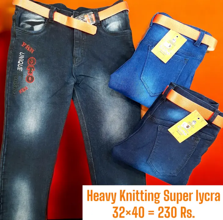 32×40 Knitting Jeans uploaded by RISHABH TRADERS on 3/5/2023