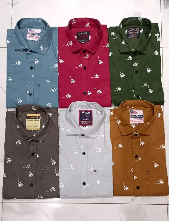 All patterns shirts  uploaded by Yogesh Collection  on 3/5/2023