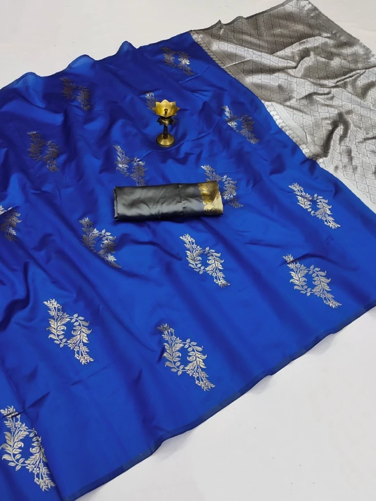 Jacquard sarees  uploaded by BUYMORE FASHION on 3/5/2023