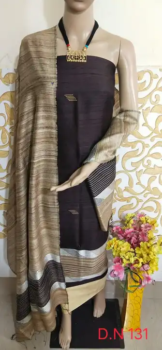 Pure Dupian Raw Silk Suits uploaded by Salman Handloom on 3/5/2023