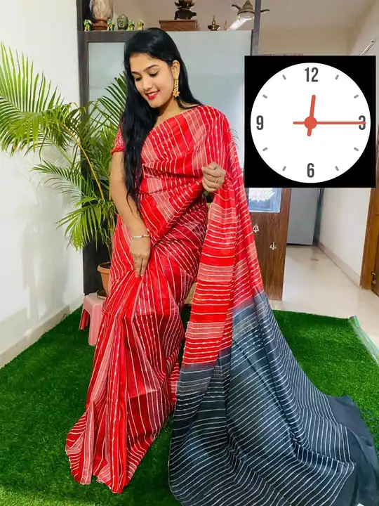 Kota Viscose Silk Saree With Weaving Strips Body
 uploaded by Salman Handloom on 3/6/2023