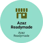 Business logo of Azaz Readymade