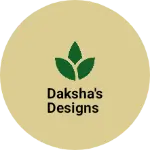 Business logo of Daksha's designs