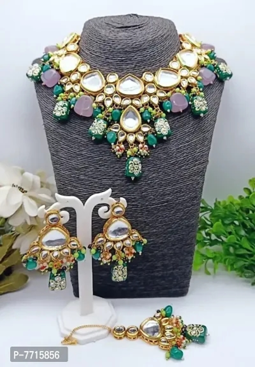 bridal jewellary set uploaded by Arbon Fashion on 3/6/2023