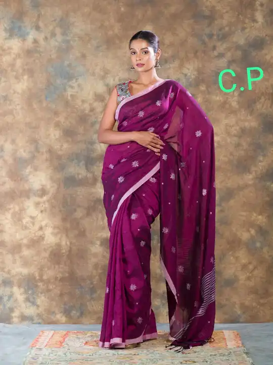 Post image Hey! Checkout my new product called
Khadi cotton saree .