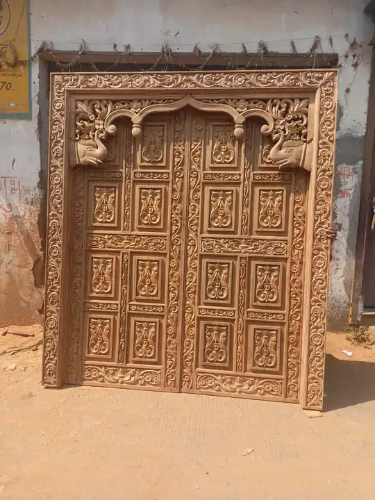 Post image Wooden door