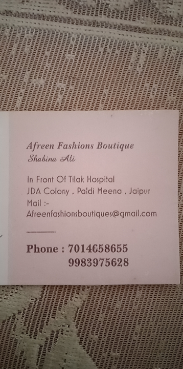 Factory Store Images of Afreen Fashions Boutique