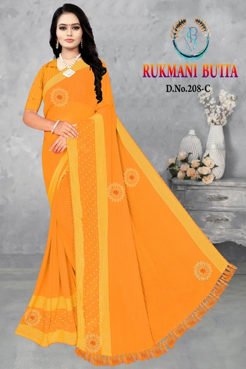Rukmani Butta uploaded by Karuna Saree Centre Surat on 3/6/2023