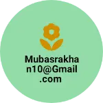 Business logo of Mubasrakhan10@gmail.com