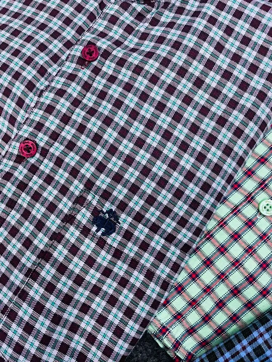 😍 *MENS COTTON TWILL PREMIUM CHECK SHIRTS😍* 
👉 *Size -  M,L,XL,XXL*
👉 *Colour - 18*ARTICLES 6 PE uploaded by Rs fashion on 3/6/2023