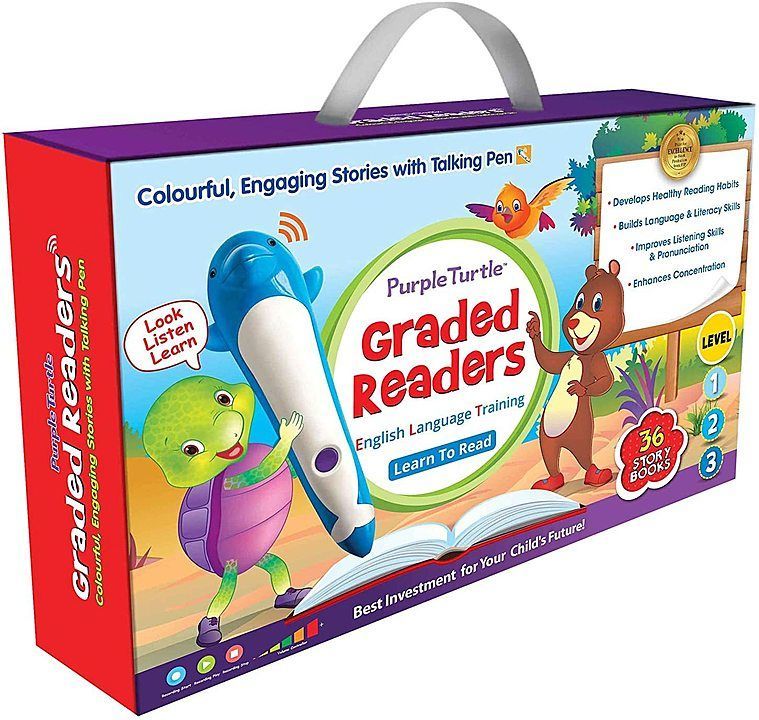 Post image Make your kids learn English at home with our graded readers pack at just Rs.7000