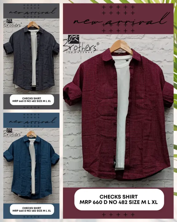 Product image of Men's Cotton Checks Shirt , price: Rs. 330, ID: men-s-cotton-checks-shirt-3898ffe0