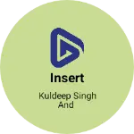 Business logo of Insert