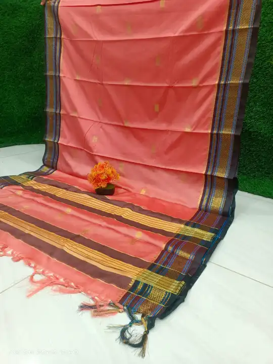Silk Gadwal Sharee uploaded by Maa Kali Sharee Center on 3/6/2023