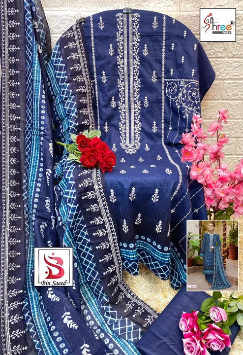 Pakisthni suit replica uploaded by K.g.n. dress on 3/6/2023