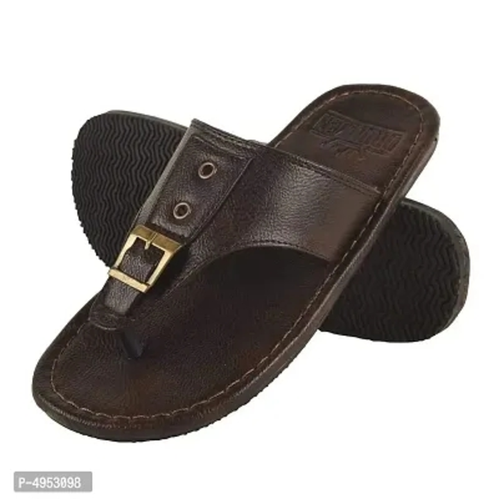 Men's Trendy Brown Synthetic Leather Open-Toe Slides

 uploaded by business on 3/6/2023
