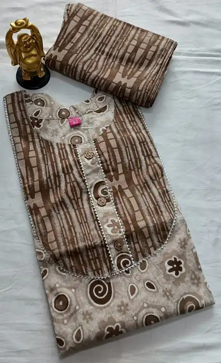 NEW DESIGN PURE COTTON PENT SET uploaded by Swastik creation on 3/6/2023